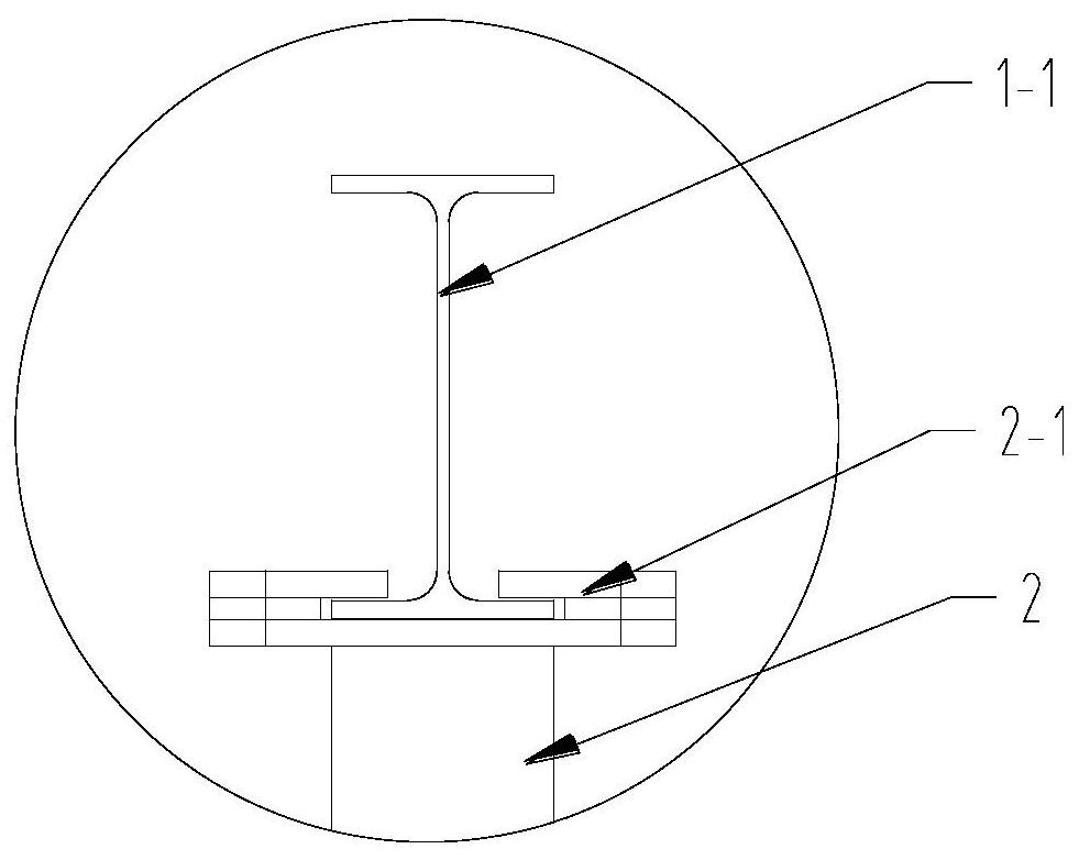 A method for in-position and demoulding of the inner formwork of a concrete pipe gallery