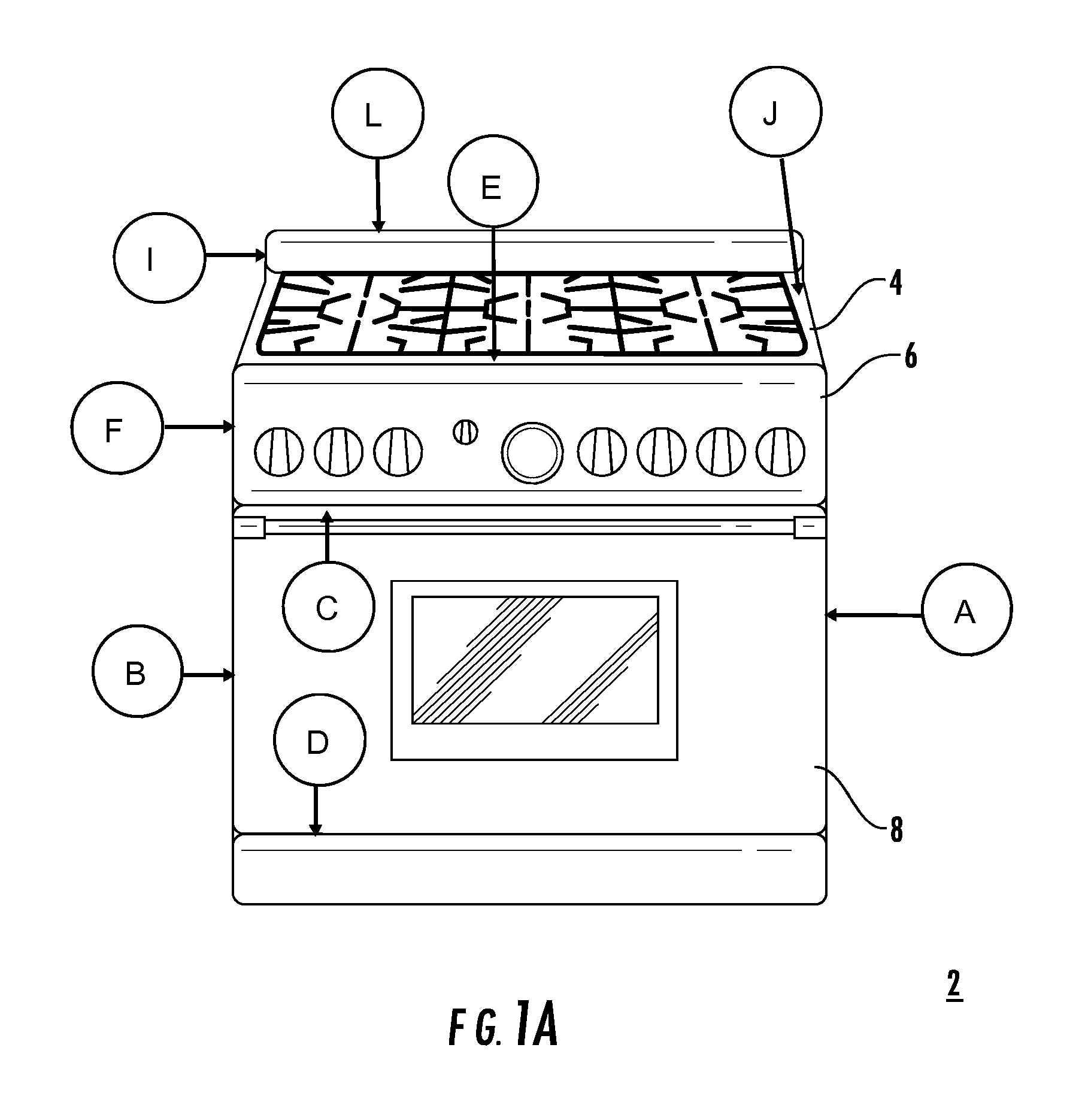 Home appliance having a hideaway label plate