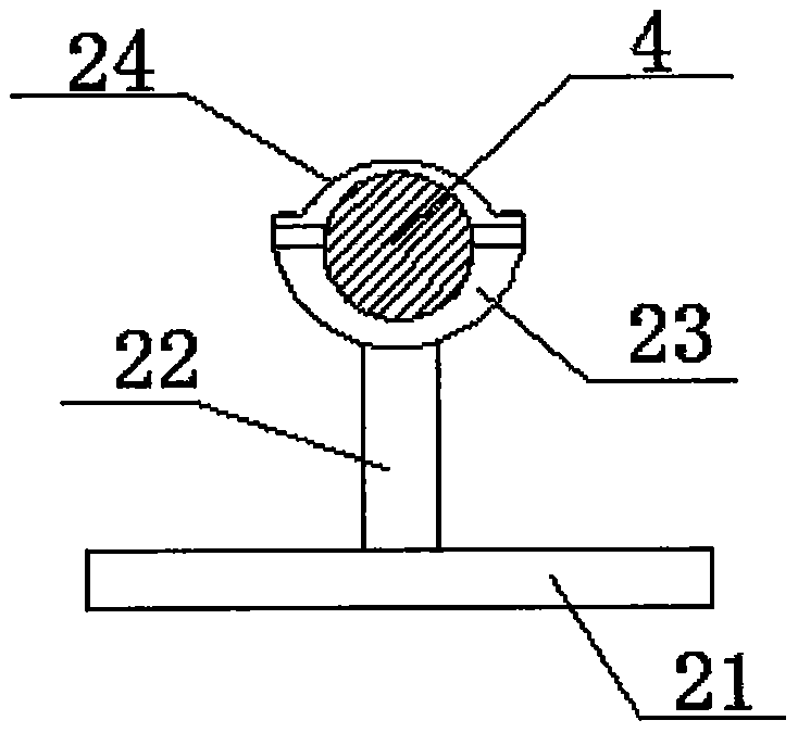 A new-type automobile rear axle hub end face milling device and an operation method thereof