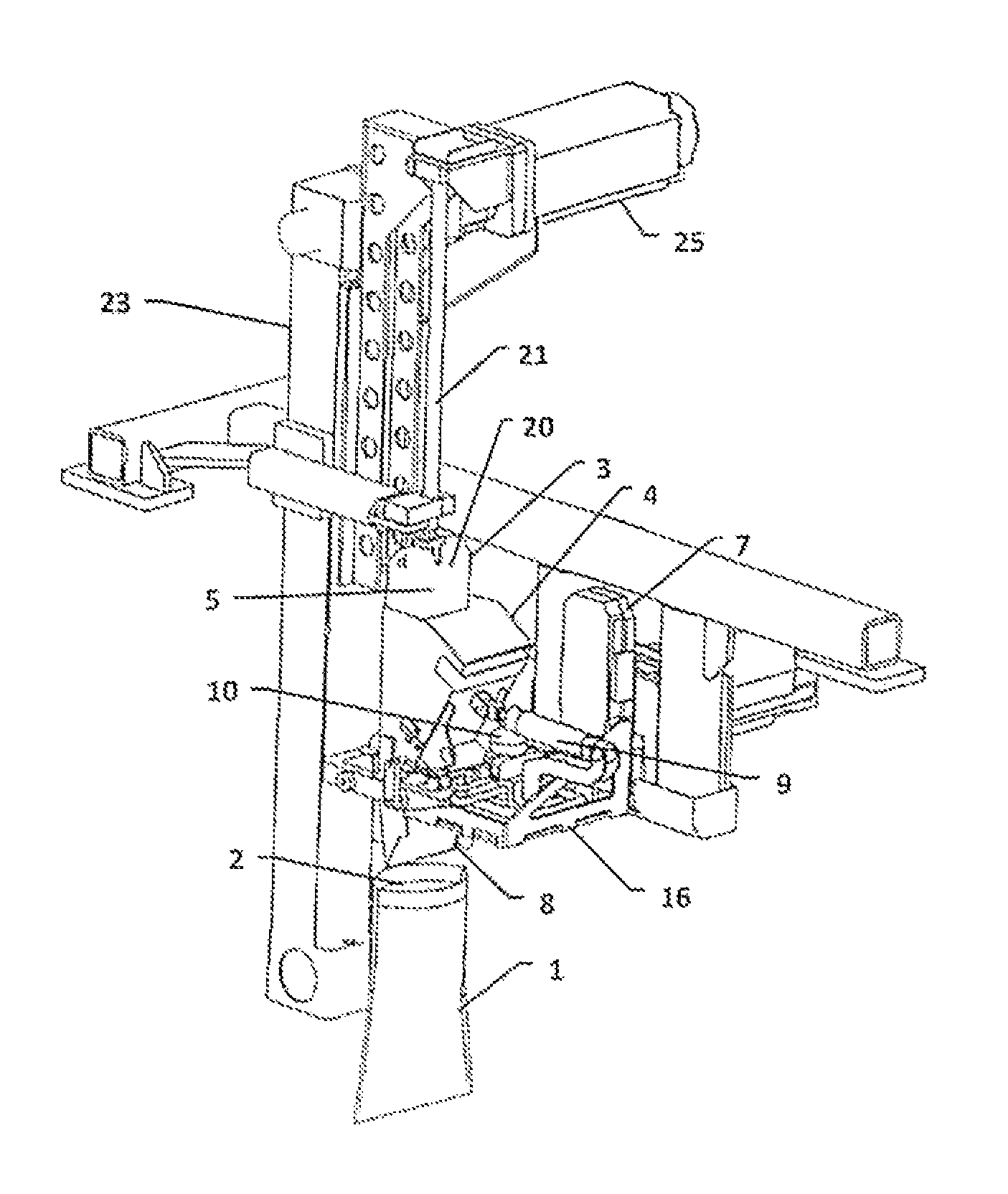 Machine for filling bags