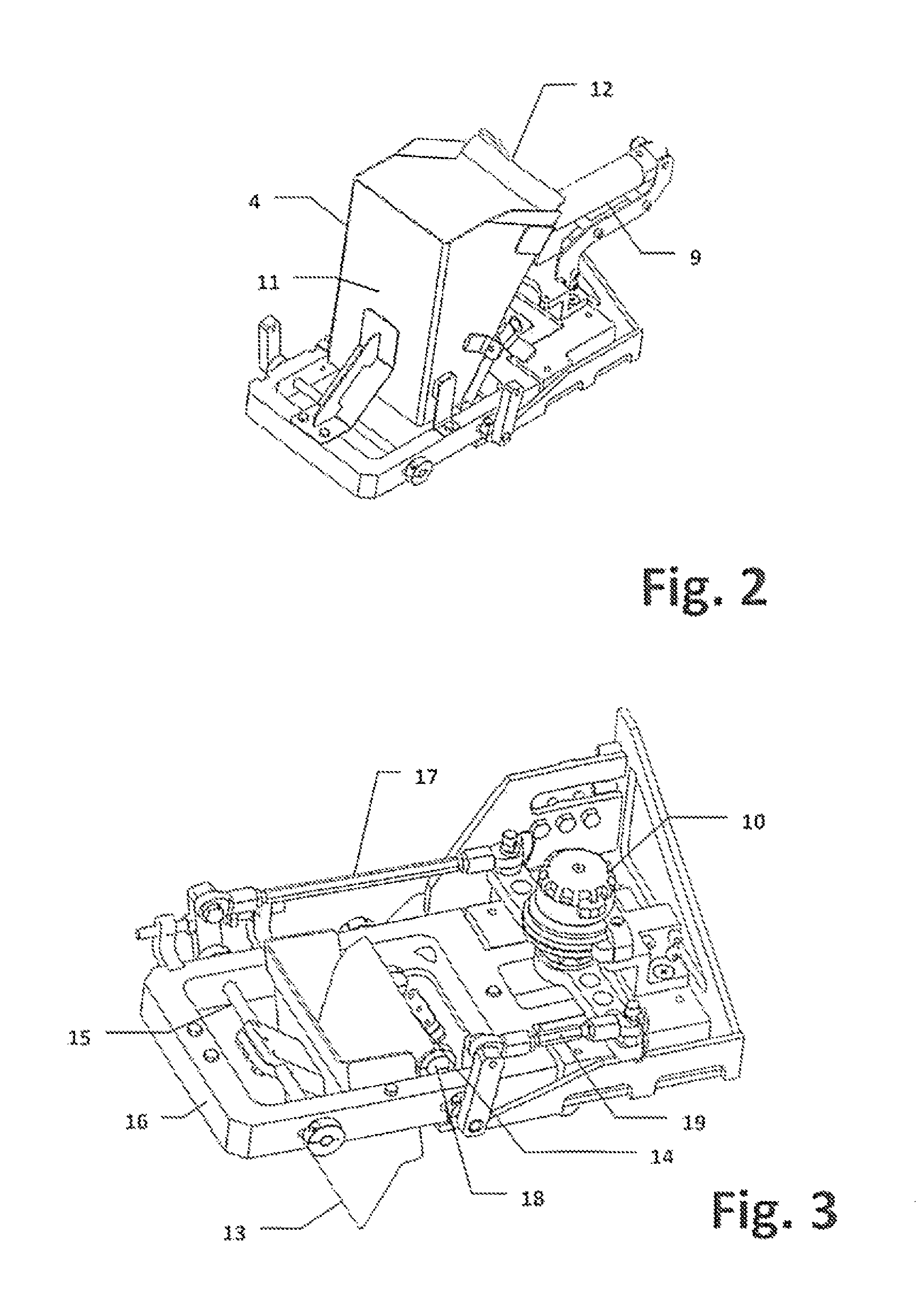 Machine for filling bags