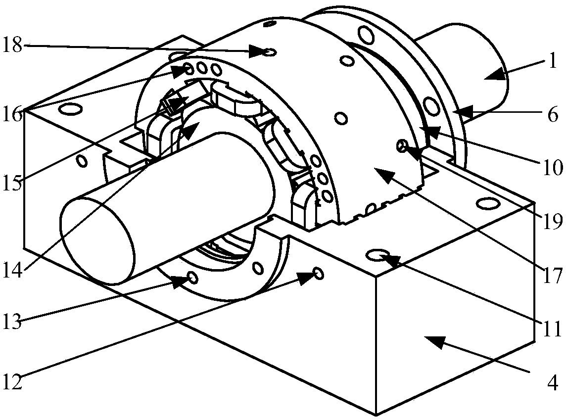 A Radial Bearing with Electromagnetic-Static Double Support
