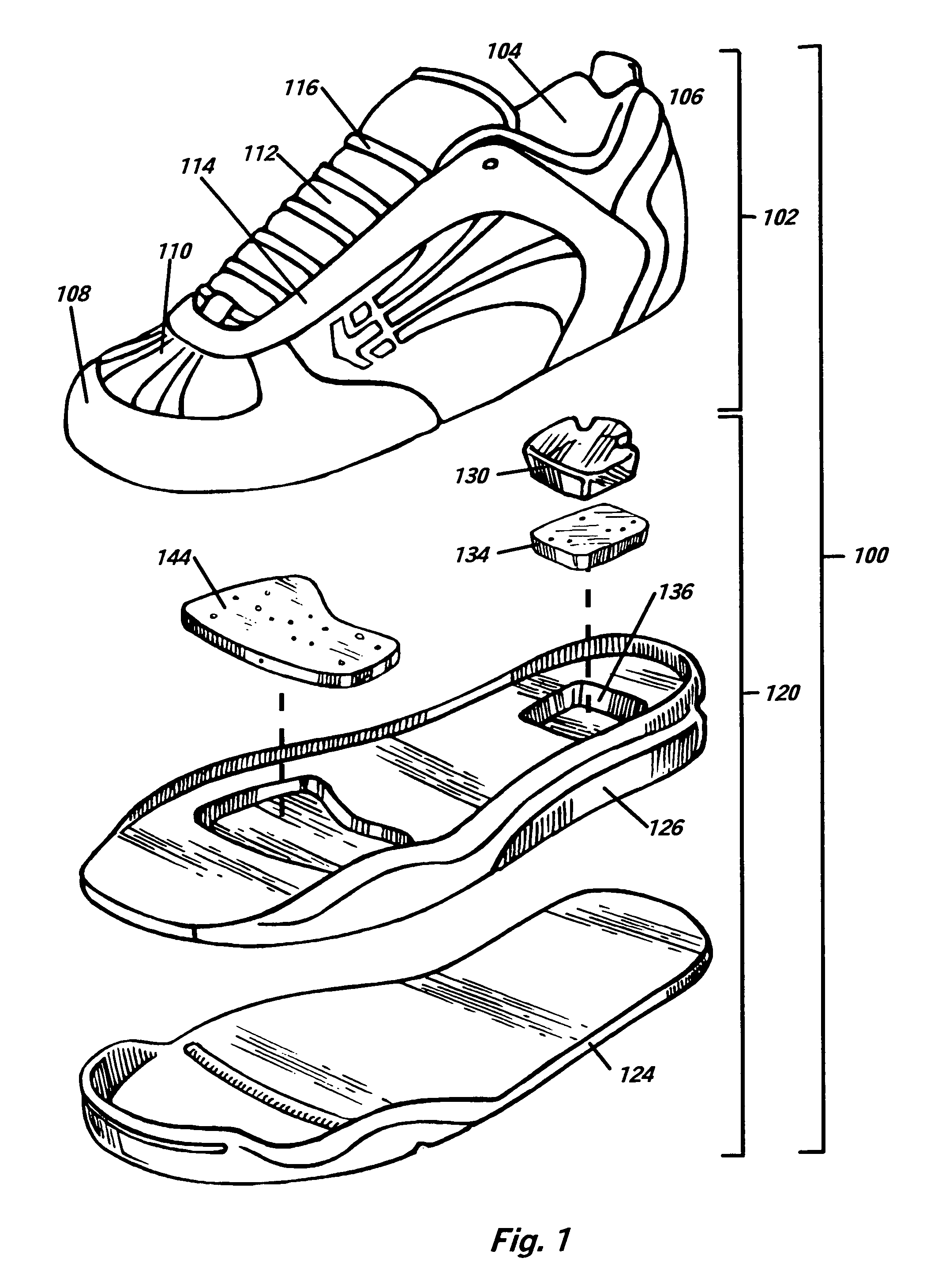 Footwear with enhanced impact protection