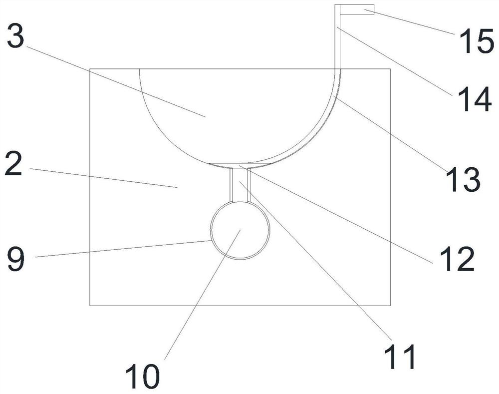 Mounting structure of fabricated health-care floor