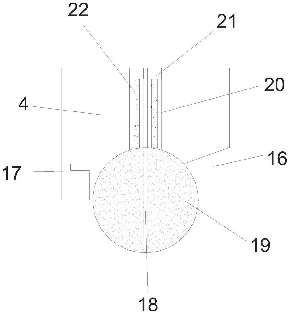 Mounting structure of fabricated health-care floor