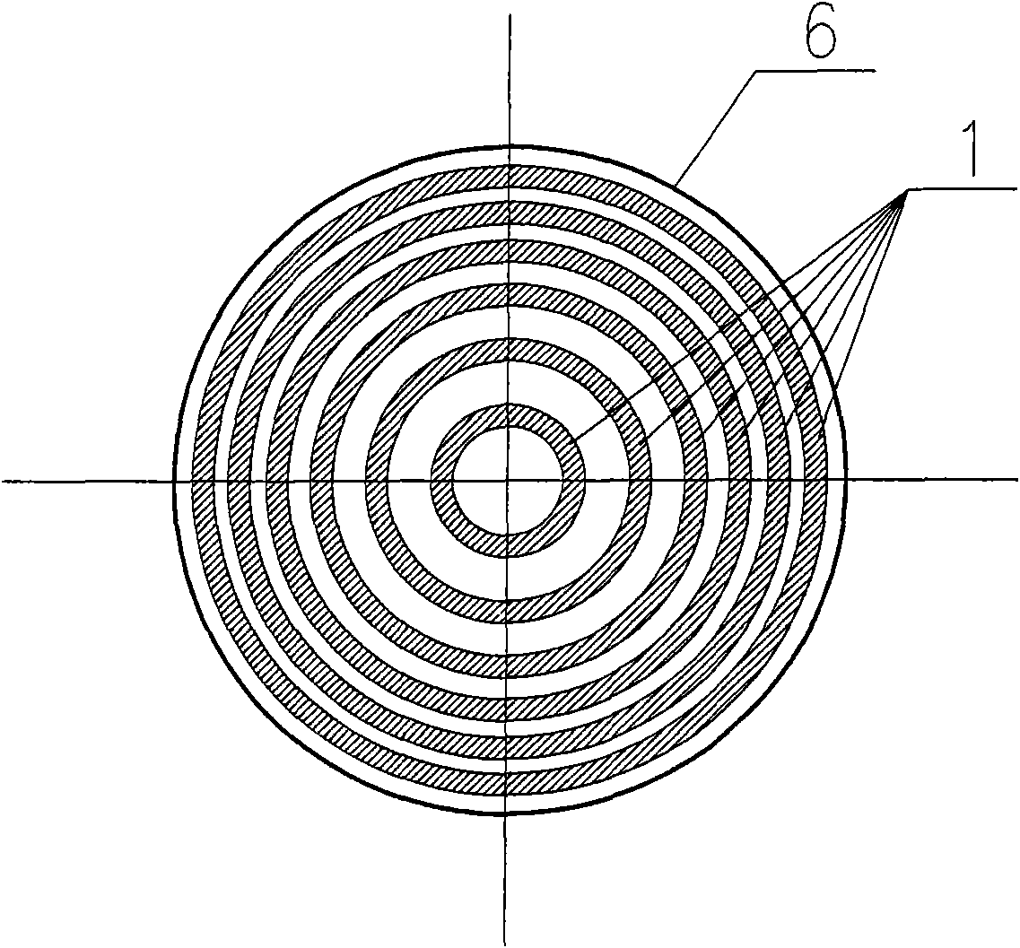 Venturi ring efficient mass transfer layer absorption tower