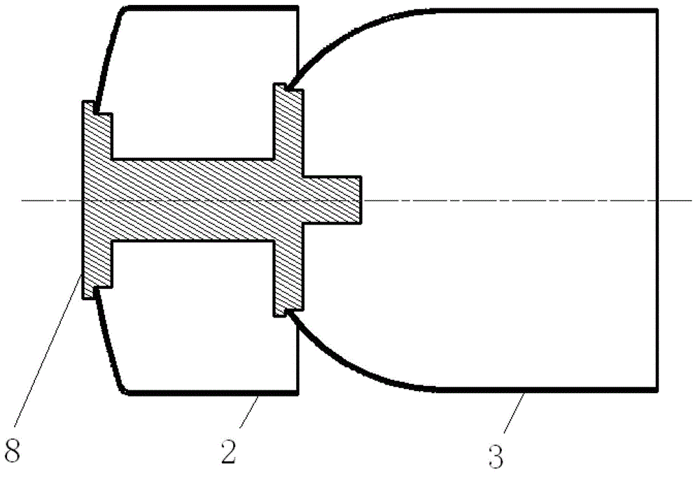 A fringe image transformation tube mounting tool and mounting method