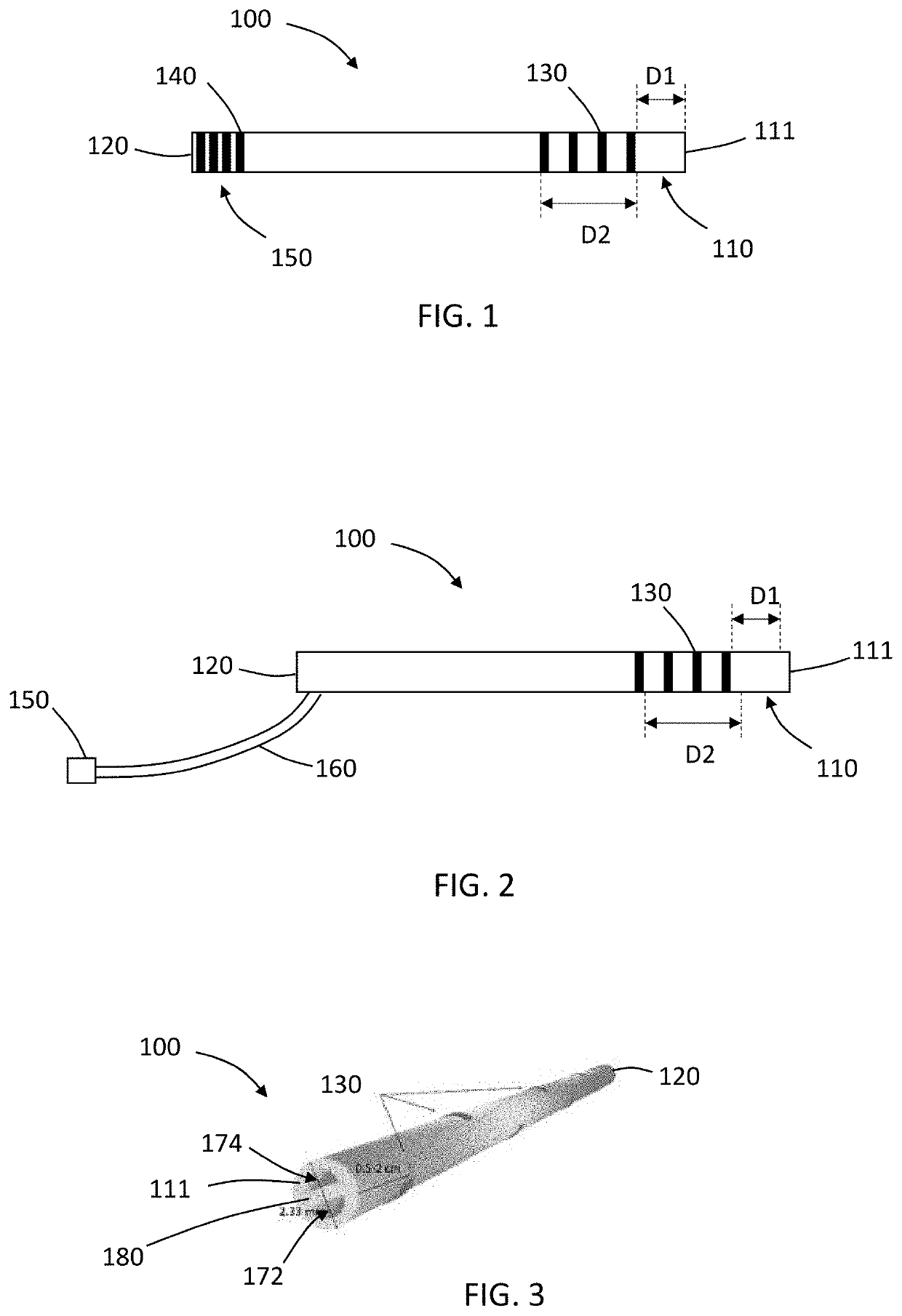 Fluid catheter device for recording brain state