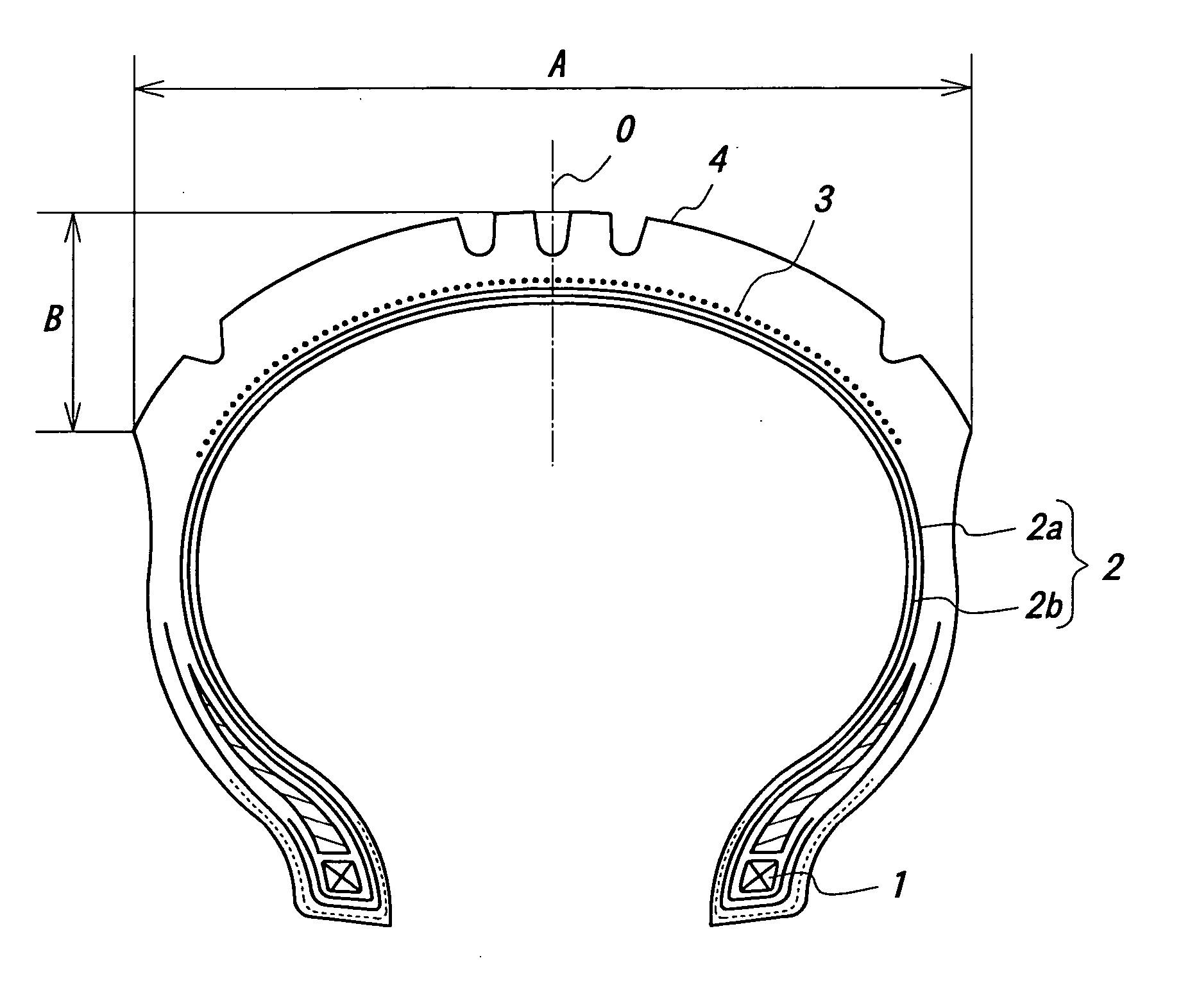 Steel cord for the reinforcement of rubber articles, rubber-steel cord composite body, radial tire, motorcycle radial tire and tire