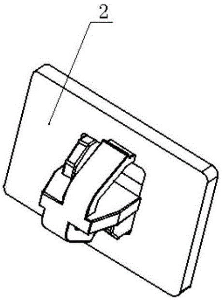 Rear wheel brow structure for automobile hub