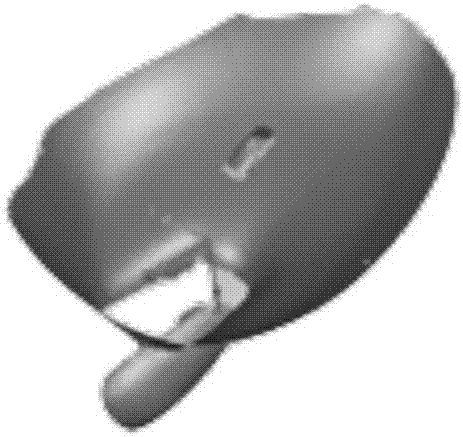 Robot processing object positioning method and device based on three dimensional scanning