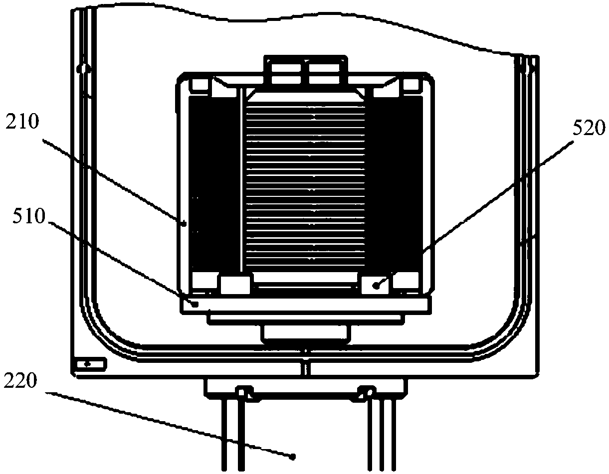 Wafer box rotating mechanism and loading chamber