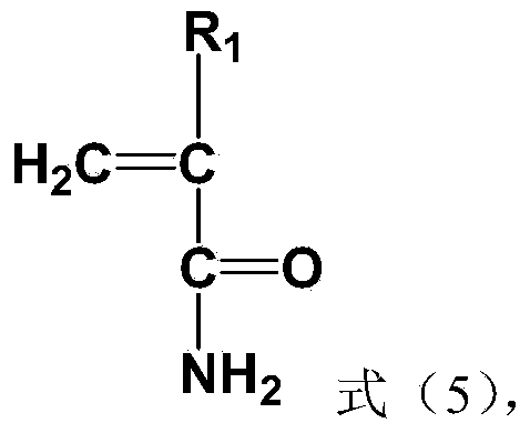 Acrylamide copolymer, preparation method and application thereof