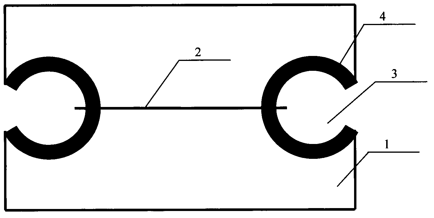 Single electronic detonator bridge wire and production method thereof