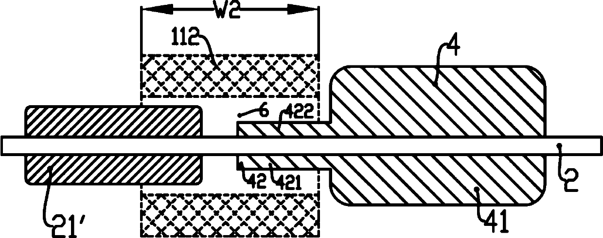 Sliding chain with novel mounting structure and product thereof