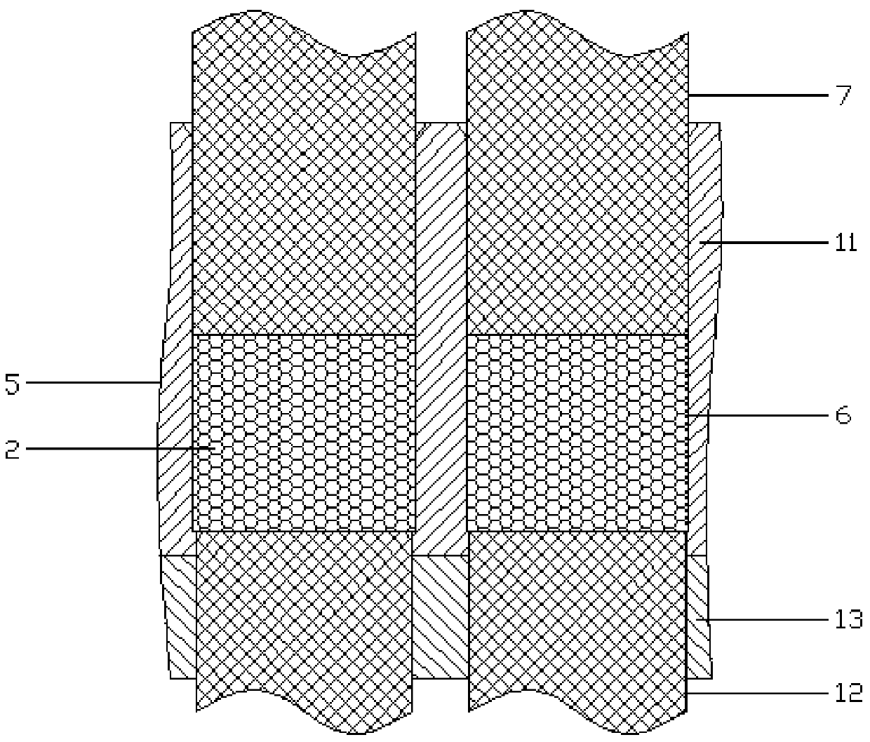 Special gunpowder block for graphic fireworks dot matrix emitter and preparation method thereof