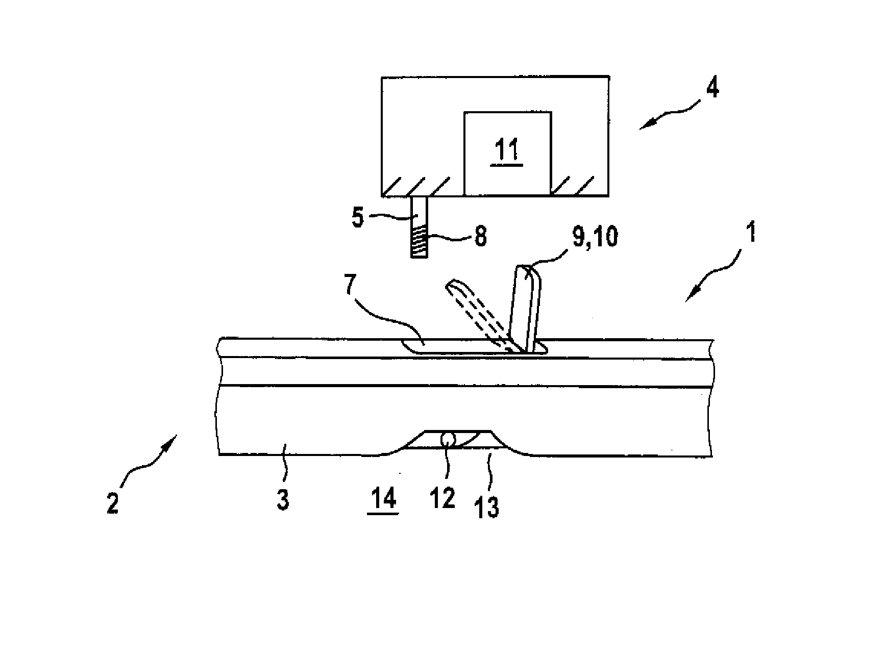 Roof rack for a motor vehicle, and a method for operating a controller of a motor vehicle and a corresponding controller