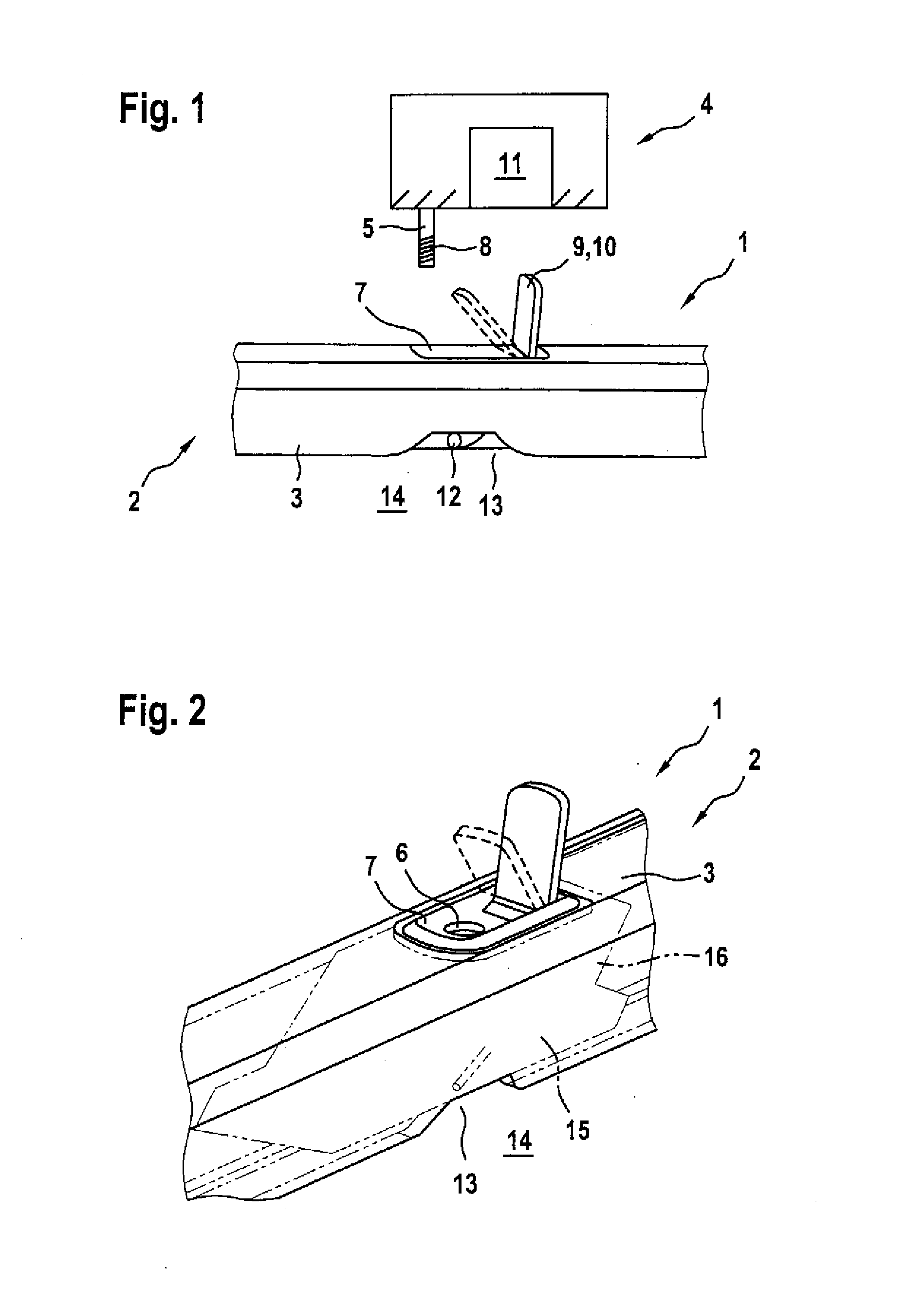 Roof rack for a motor vehicle, and a method for operating a controller of a motor vehicle and a corresponding controller
