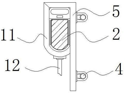 Automatic assembling device with anti-skid clamping structure for automobile key cover plate
