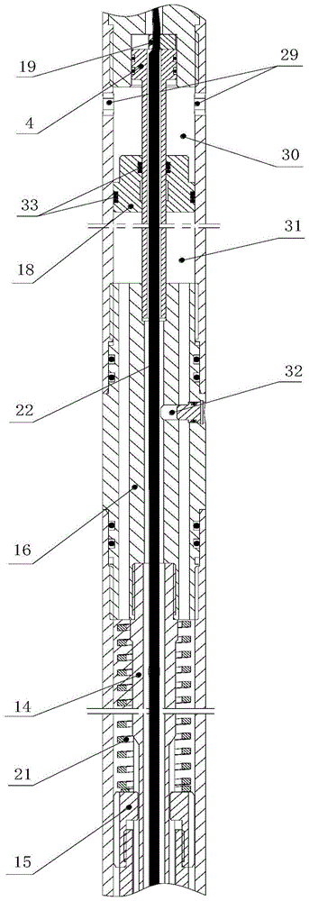 A telescoping connector for a drill-while-drilling instrument