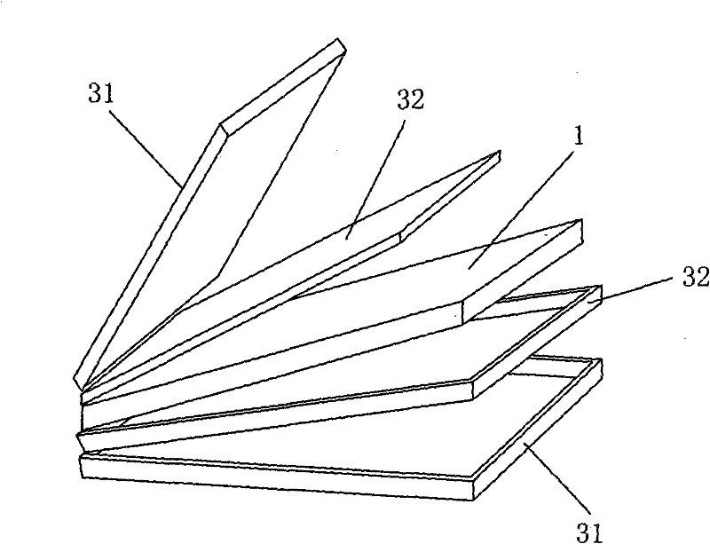 Lithium ion battery structure and preparation method thereof
