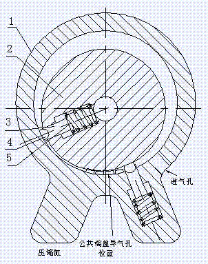 Side-by-side type rotary piston internal combustion engine