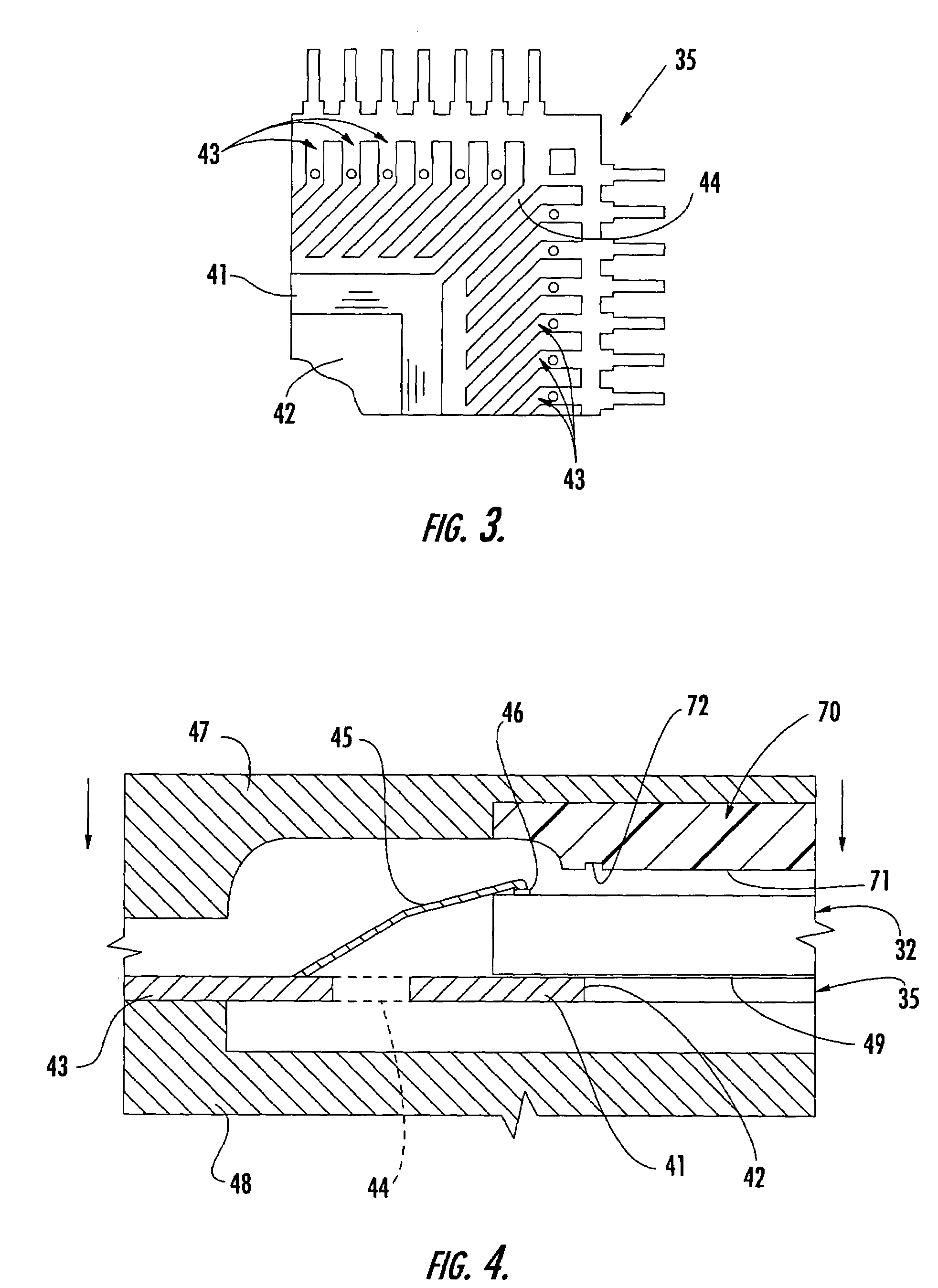 Methods and apparatus for making integrated circuit package including opening exposing portion of the IC