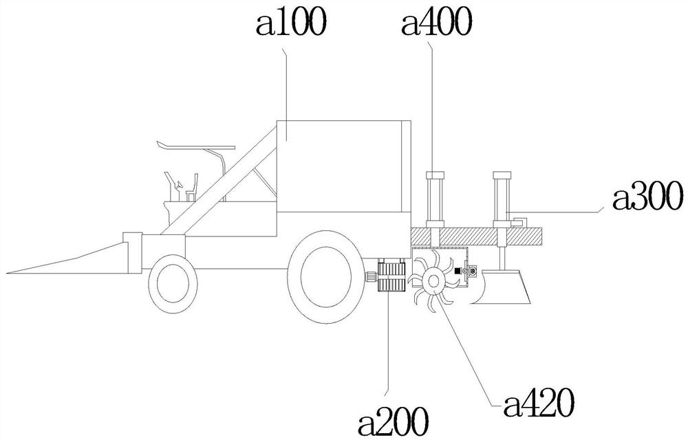 Intelligent agricultural machinery corn stalk processing integrated harvester