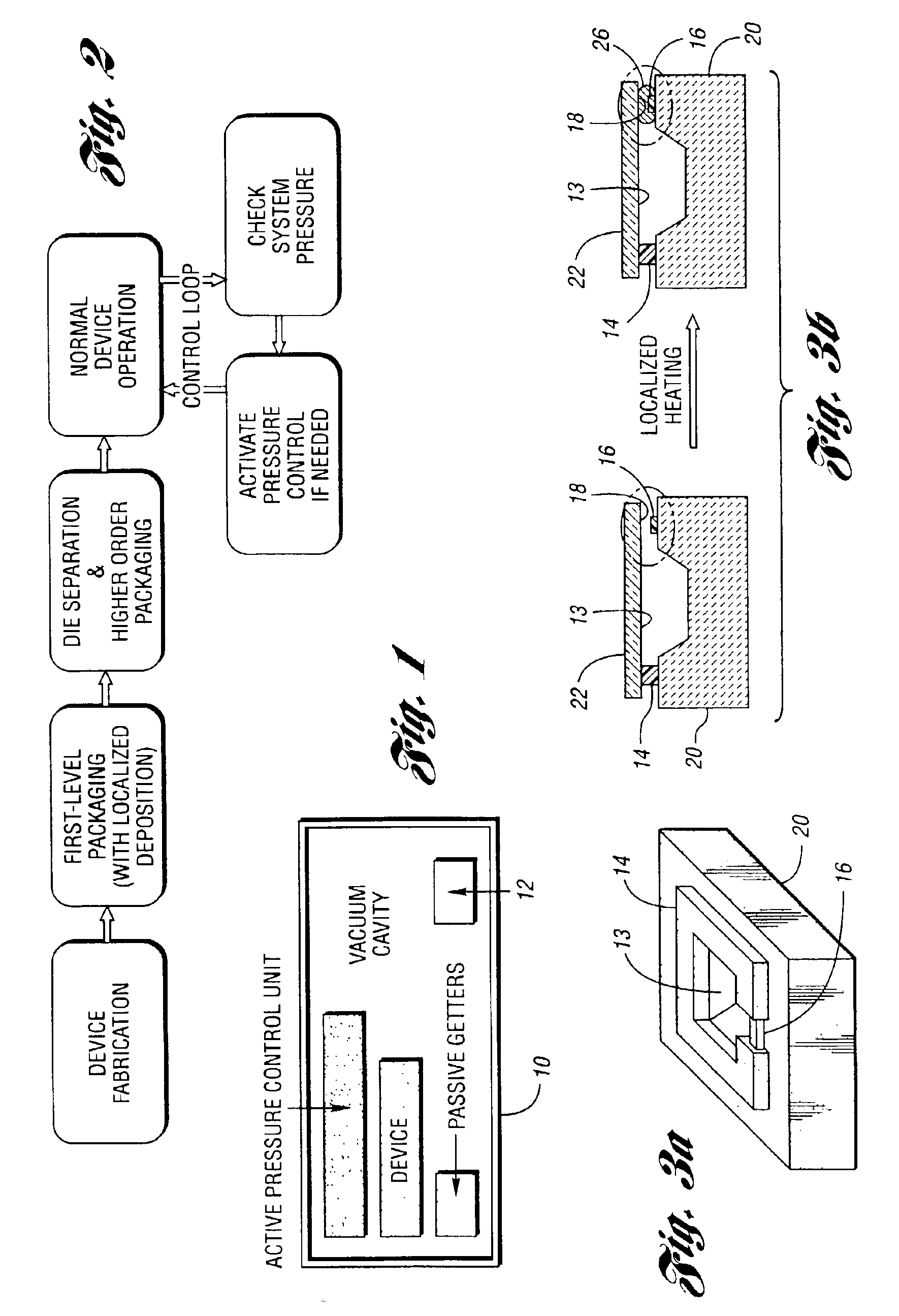 Method and system for locally sealing a vacuum microcavity, methods and systems for monitoring and controlling pressure and method and system for trimming resonant frequency of a microstructure therein