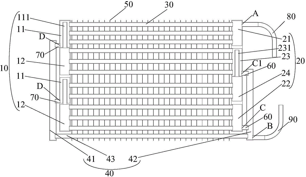 Condenser and air conditioner comprising same