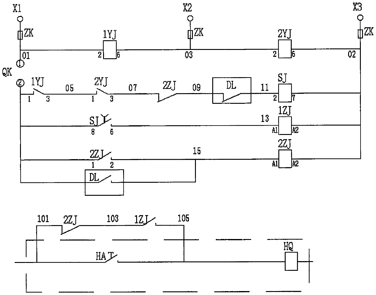 A self-powering device of a universal circuit breaker