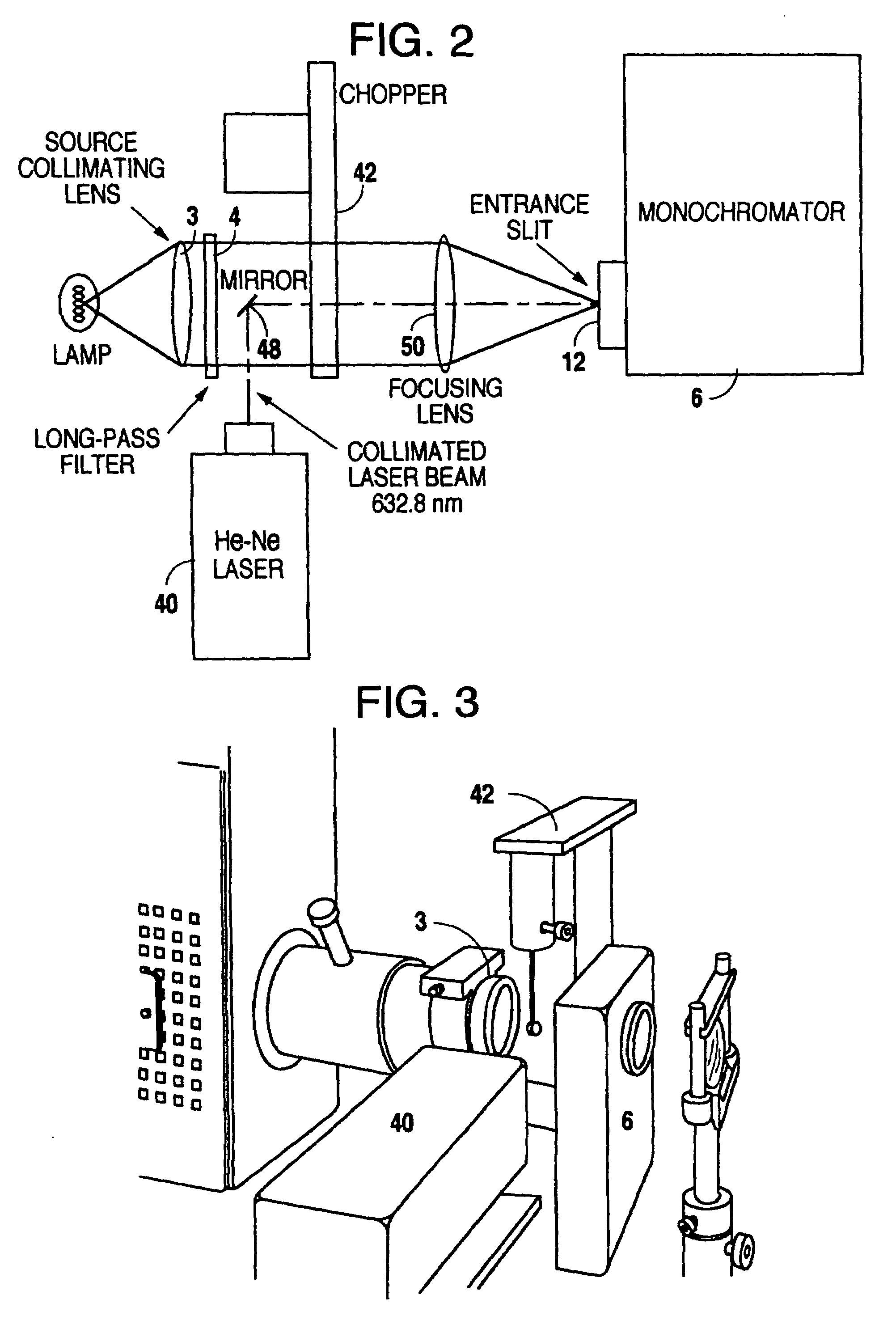 Dispersive near-infrared spectrometer with automatic wavelength calibration
