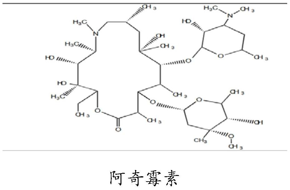 A kind of azithromycin medicinal composition and its preparation method and its application