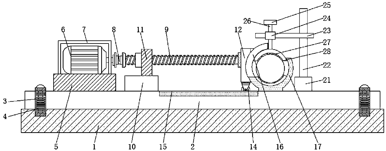 Hydraulic type multi-size valve seat turning fixture