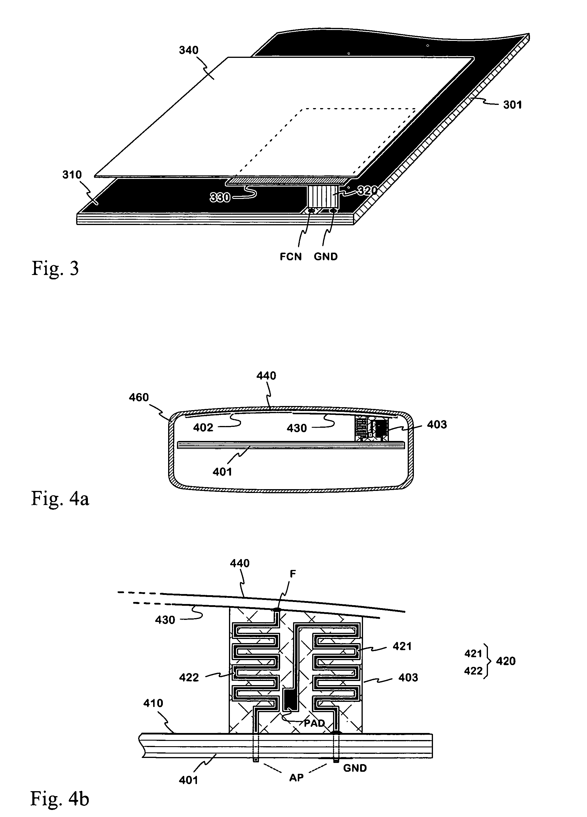 Planar antenna structure and radio device