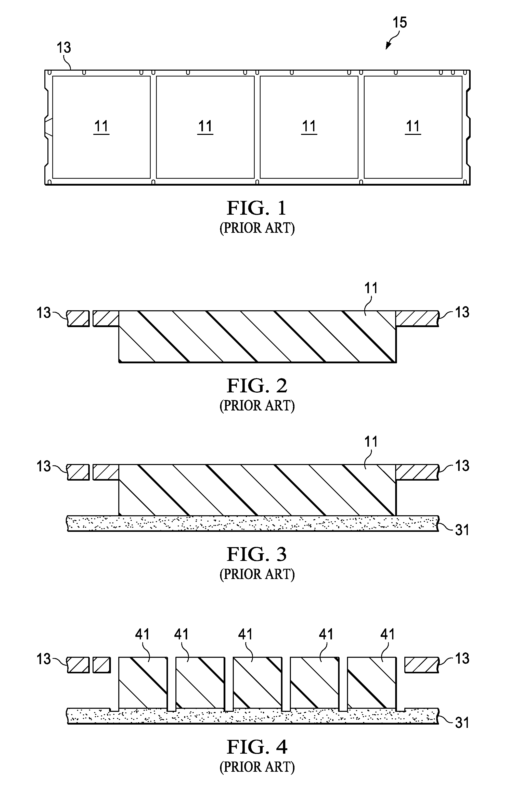 Singulation and Strip Testing of No-Lead Integrated Circuit Packages Without Tape Frame