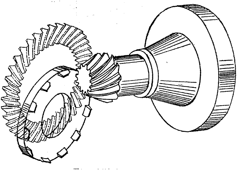 Machine tool and method for machining spiral bevel gear