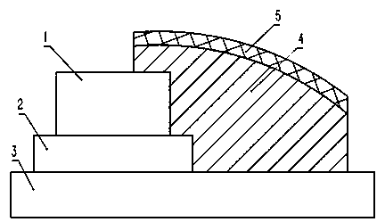 A method for manufacturing an air bridge in a semiconductor process