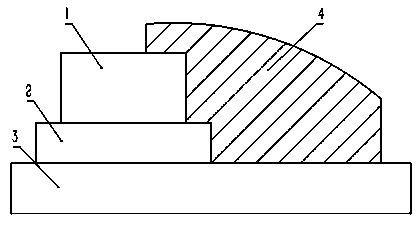 A method for manufacturing an air bridge in a semiconductor process