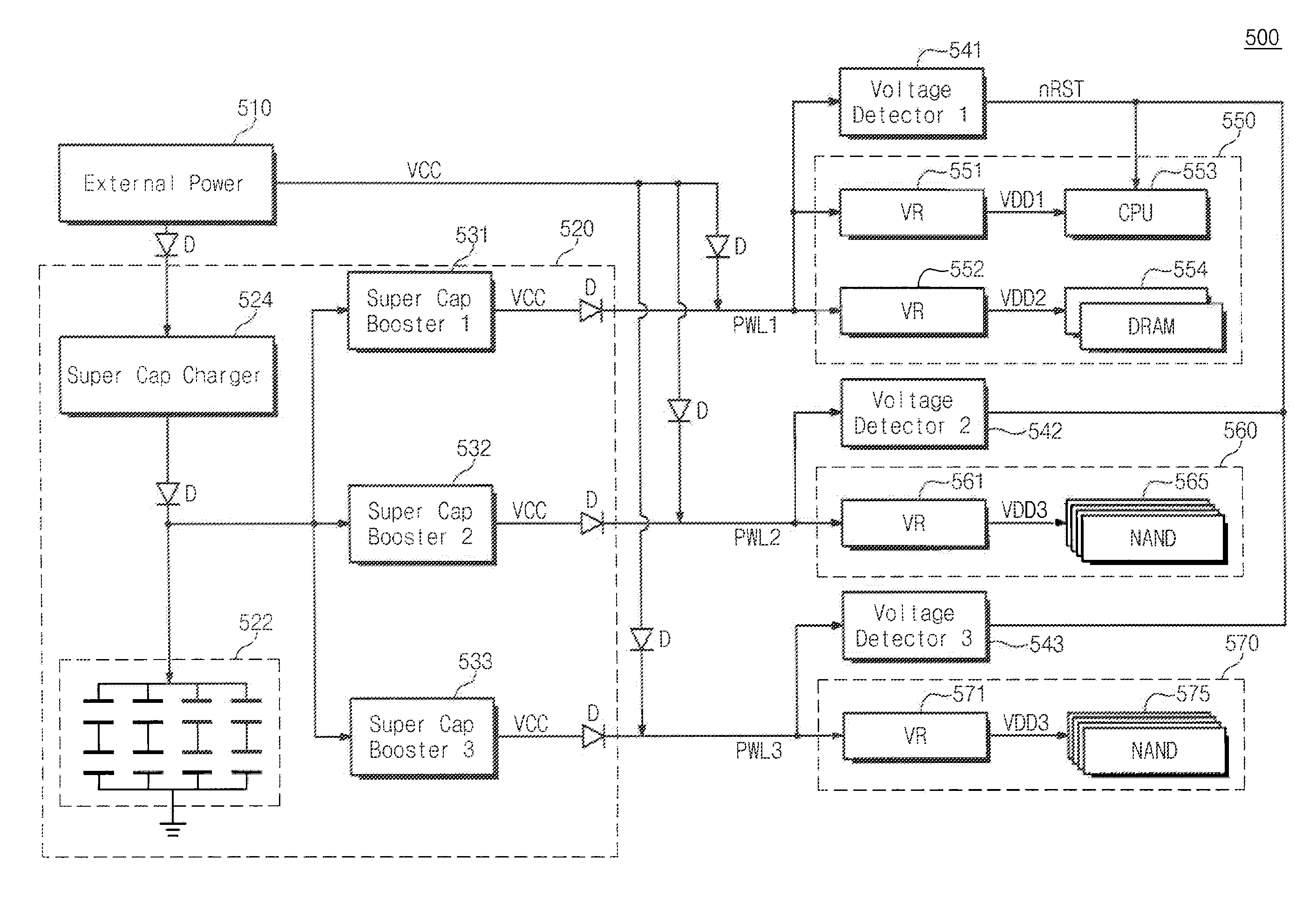 Memory system and reset method thereof to prevent nonvolatile memory corruption due to premature power loss