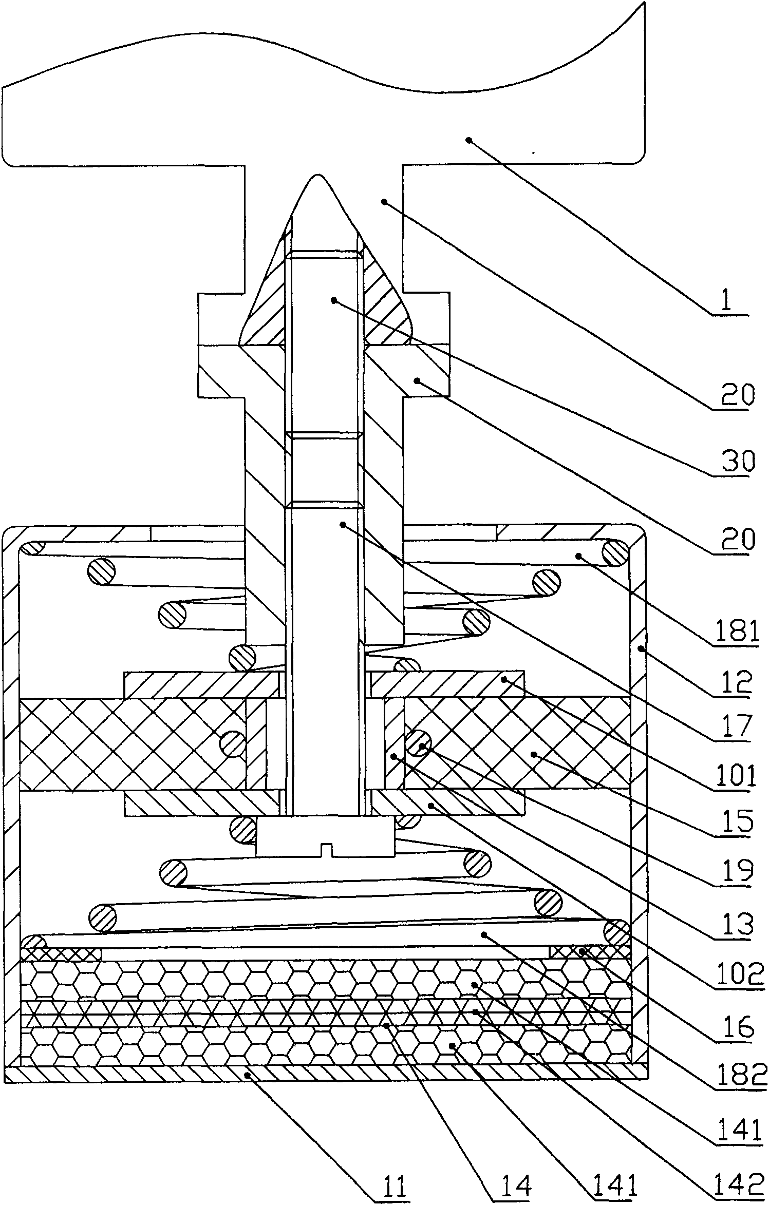 Mounting table for north-searching instrument