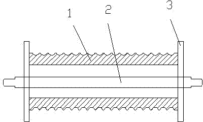 Novel wear-resisting steel wire rope winding drum - Eureka | Patsnap