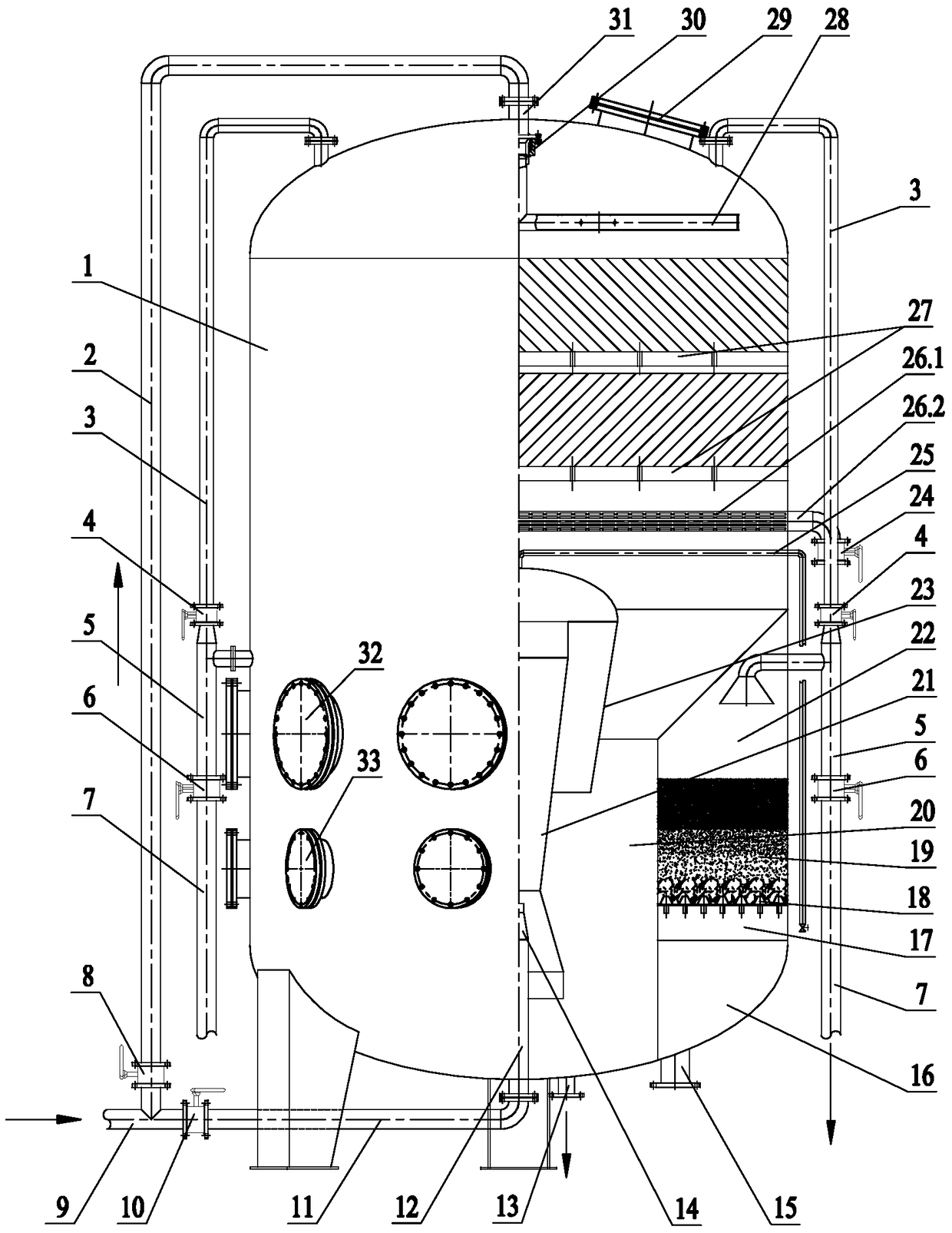 Constant pressure jet water purifier