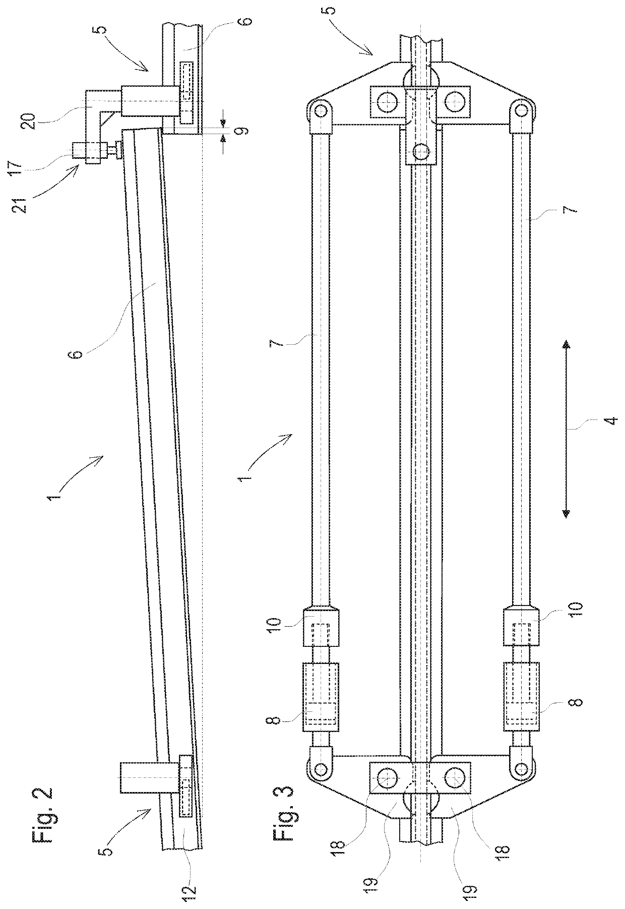 Device for welding a rail joint of a track