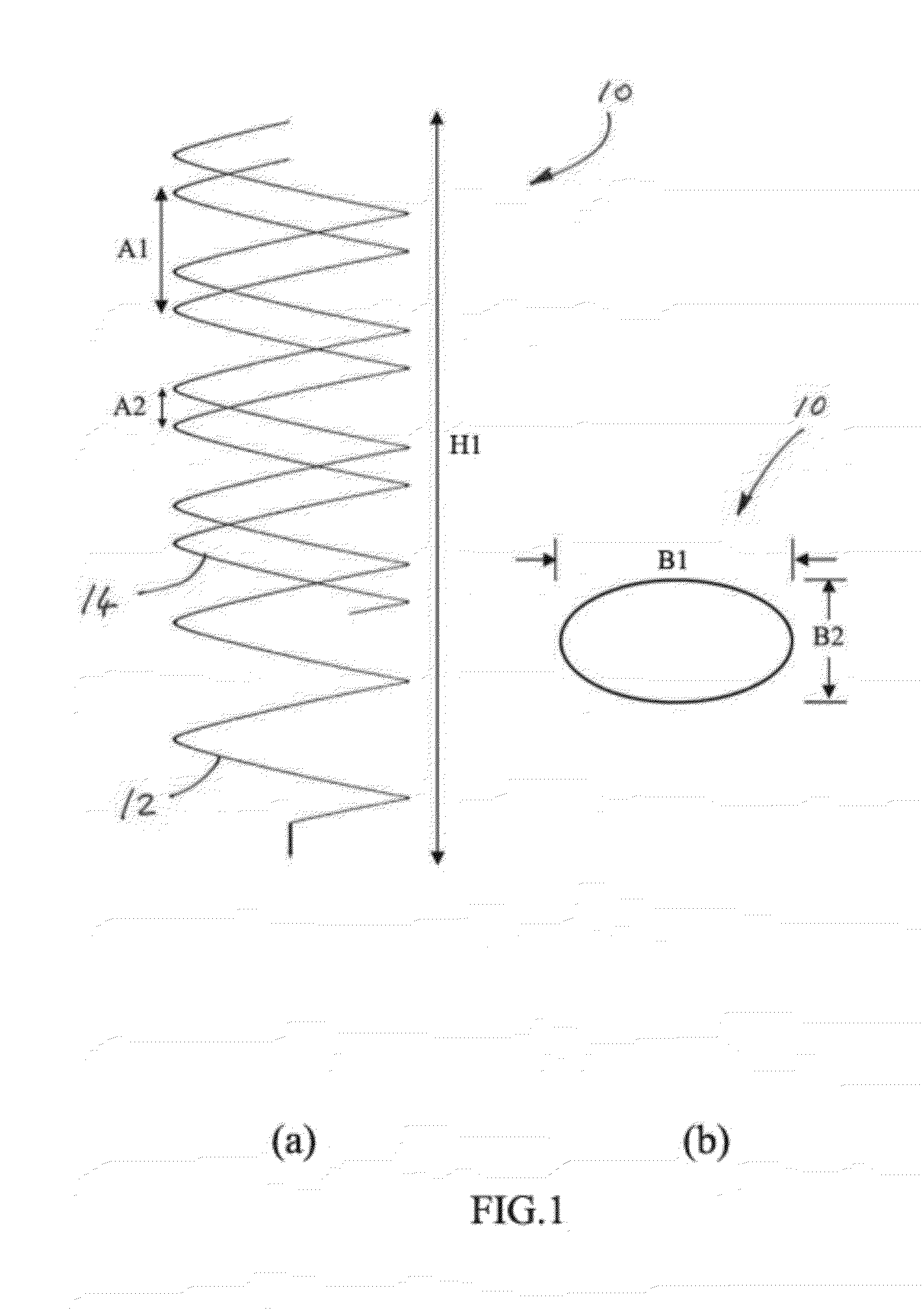 Dielectric loaded elliptical helix antenna