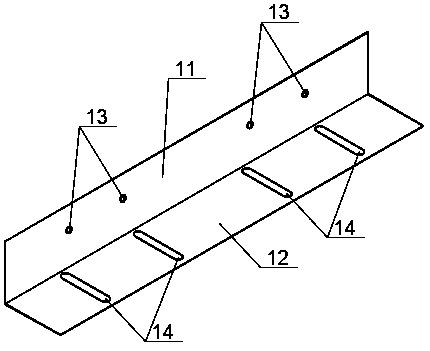 Convenient and rapid angle channel