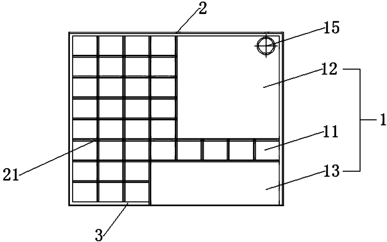 Shower bottom tray