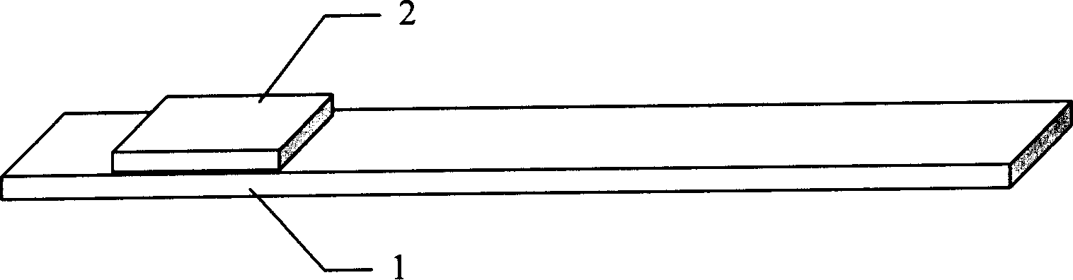 Copper detecting paper and preparing method thereof