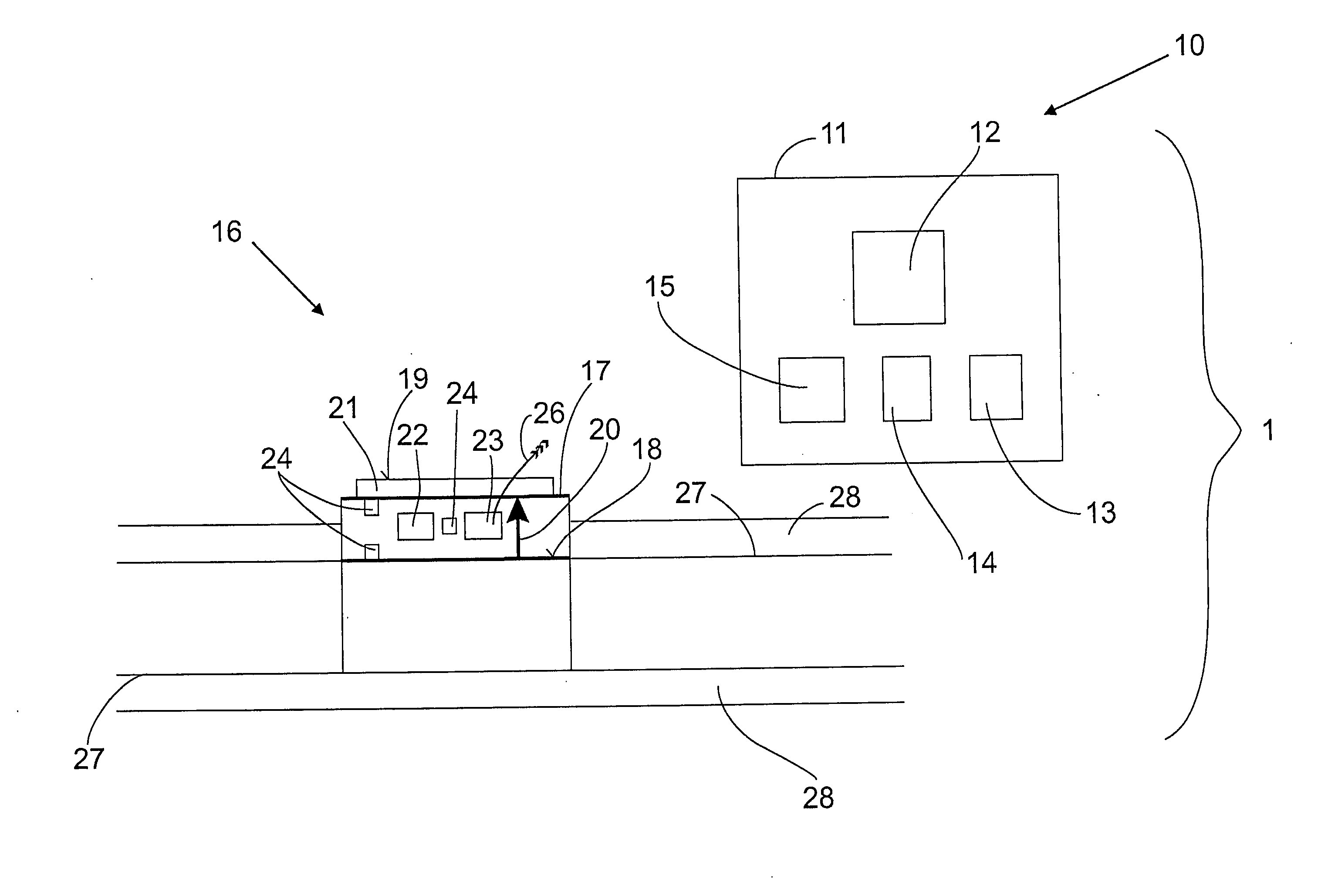 Device for supplying power to field devices