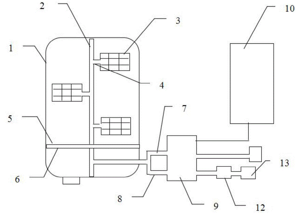 A solar microbial fermentation device